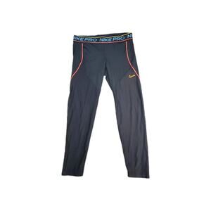 Nike Pro Women’s Size XL Black Athletic Leggings Outdoor Running Activewear C12